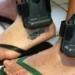 Presos do semiaberto recebem tornozeleiras eletrônicas para dormir em casa