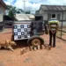 Polícia encontrou quase nove quilos de cocaína escondidos em roda de caminhonete em estrada do Acre (Foto DivulgaçãoPRF-AC)