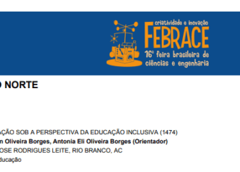 Jovem talento do Acre é premiada na maior feira de Ciência e Engenharia do país