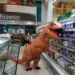 Conheça o dinossauro que está fazendo sucesso nas ruas de Rio Branco