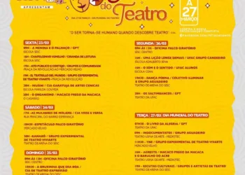 Semana do Teatro se inicia nesta sexta-feira, em Rio Branco