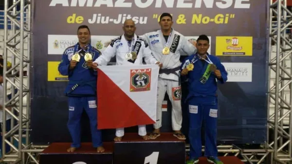 Acreanos se destacam em campeonato de jiu jitsu realizado em Manaus/AM