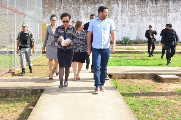 Membros do Judiciário Acreano e representantes do CNJ inspecionam unidade prisional feminina em Rio Branco
