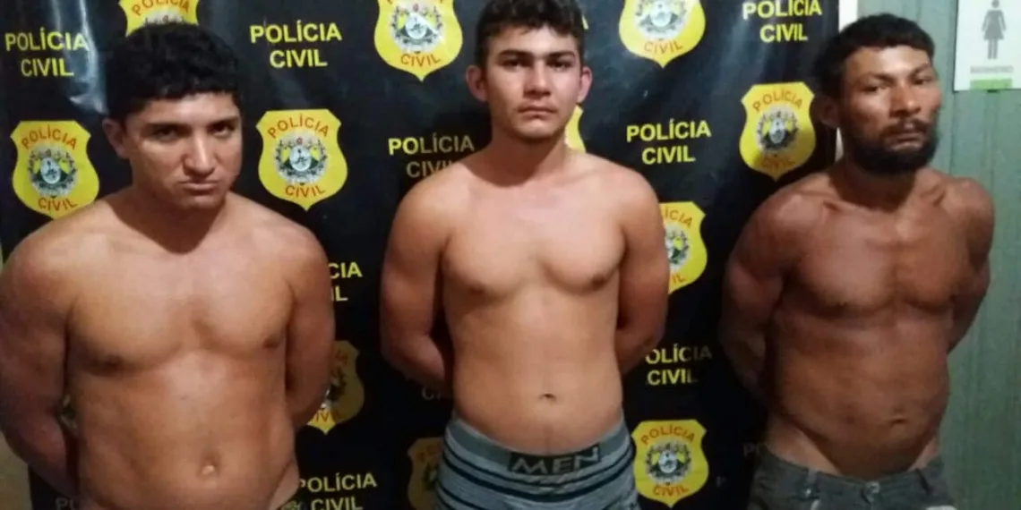 Polícia Civil prende trio por tráfico de drogas às margens do rio, na fronteira com a Bolívia
