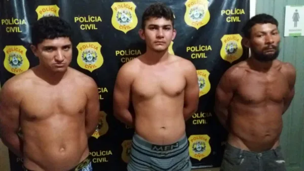 Polícia Civil prende trio por tráfico de drogas às margens do rio, na fronteira com a Bolívia