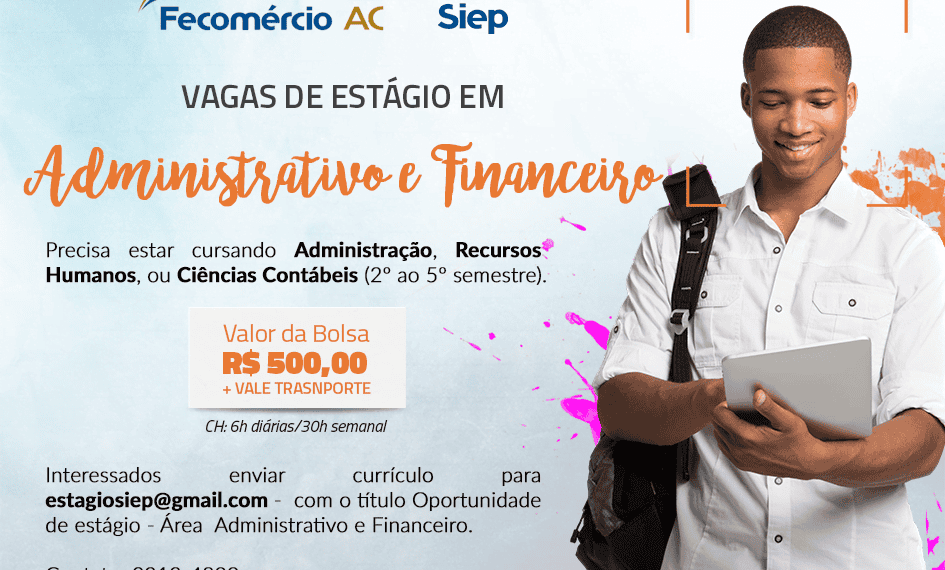 Senac: matrículas abertas para cursos em Rio Branco, Cruzeiro do Sul e Feijó