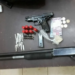 Material foi apreendido na noite deste terça em ação no bairro Papoco (Foto/ Divulgação Polícia Militar do Acre)