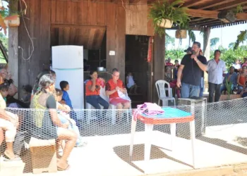 Em Acrelândia, Alan Rick faz reunião com produtores rurais e empresários