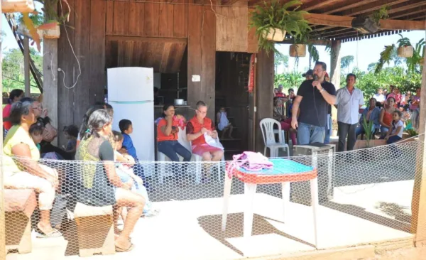 Em Acrelândia, Alan Rick faz reunião com produtores rurais e empresários