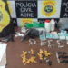 Polícia Civil apreende mais de cem quilos de drogas em menos de dois meses no Juruá
