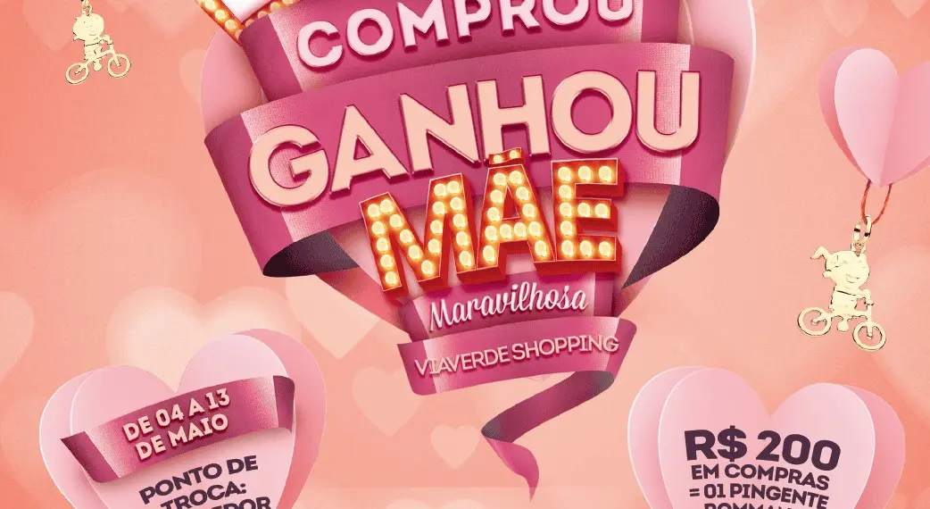 Semana das mães reserva programação especial no Via Verde Shopping