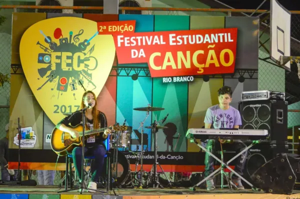 Festival Estudantil da Canção 2018 de Rio Branco já está com inscrições abertas