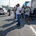 Paralisação dos caminhoneiros na Rodovia Presidente Dutra, no Rio de Janeiro.