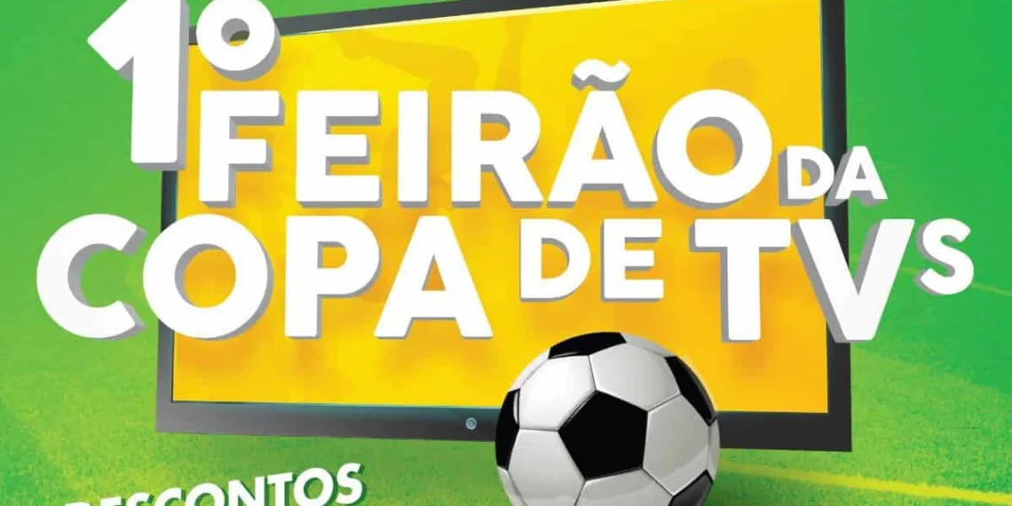 Primeiro Feirão da Copa de TV’S do Via Verde Shopping começa nesta quinta-feira (14)