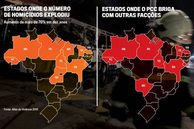 PCC se expande em “franquias” e leva guerra para outros estados