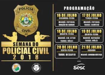 Dia Estadual do Policial Civil no Acre é comemorado com várias atividades esportivas