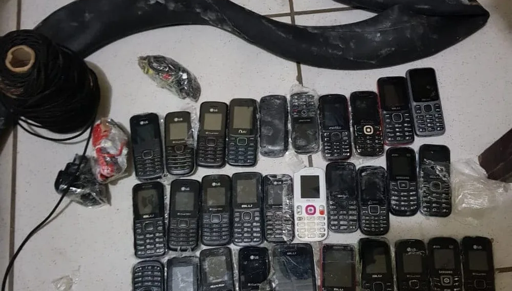 Material seria entregue para os presos da unidade de Sena Madureira (Foto Divulgação Iapen-AC)