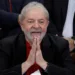 Former Brazilian President Luiz Inacio Lula da Silva gestures during a news conference after being convicted on corruption charges, in Sao Paulo, Brazil July 13, 2017.  REUTERS/Nacho Doce