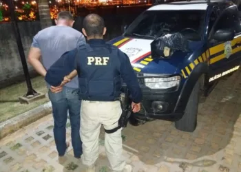Após denúncia anônima, PRF apreende 7,5 quilos de cocaína dentro de caminhão em rodovia