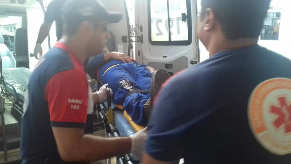 Samu encaminhou vítimas para o Pronto-Socorro de Rio Branco (Foto/ Arquivo pessoal)