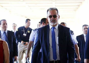 Ministro da Segurança, Raul Jungmann, durante Fórum Permanente de Segurança na Fronteira - (FOTO/ MARCOS ERMÍNIO MIDIAMAX)