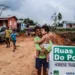 Tião Viana vistoria obras do Ruas do Povo e inaugura escola indígena em Feijó