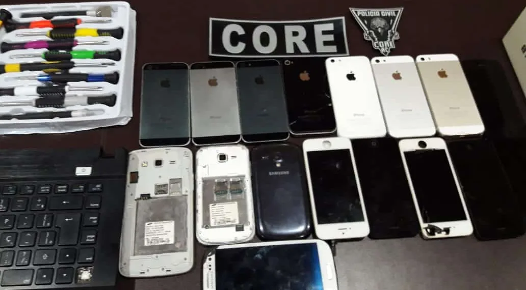 Polícia Civil prende estelionatário que vendia celulares roubados na internet