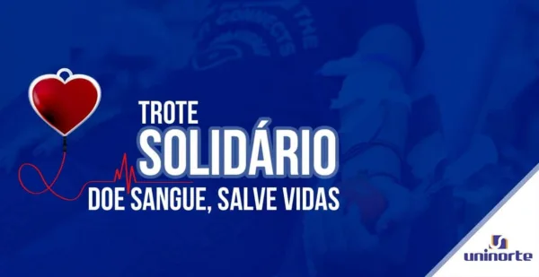 Hemoacre recebe doação de sangue em Trote Solidário realizado pela UNINORTE