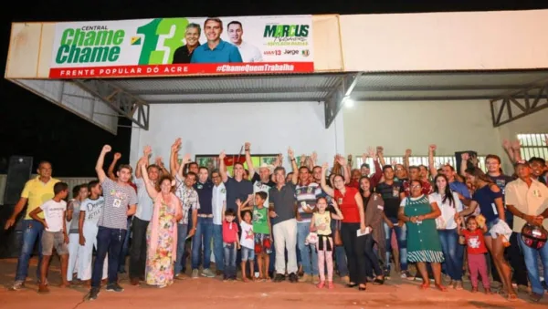 Marcus Alexandre inaugura comitês de campanha em Plácido de Castro e Acrelândia