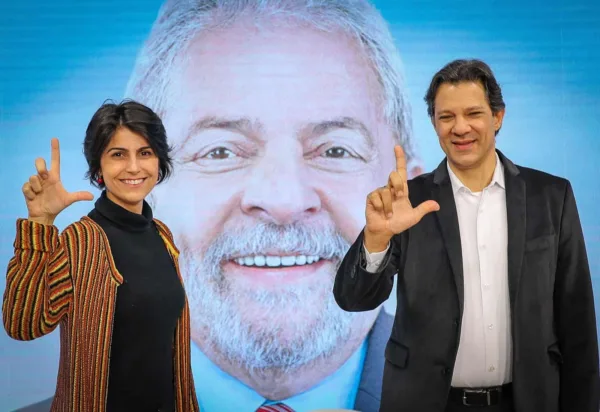 PT indica Haddad no lugar de Lula na disputa presidencial