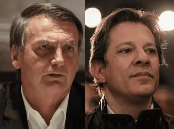 Pesquisa Ibope aponta Bolsonaro com 28% e Haddad 22% na disputa à presidência