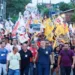 População de Cruzeiro do Sul sai às ruas em apoio a Marcus Alexandre