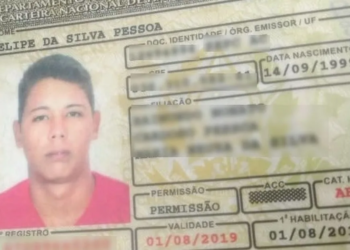 Felipe Pessoa, de 19 anos, foi morto a tiros em campo de futebol no interior do Acre -Foto Divulgação PM-AC