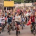 Ciclistas saem às ruas de Rio Branco em apoio ao Marcus Alexandre