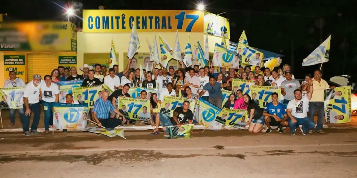 Seguidores de Coronel Ulysses e Bolsonaro inauguram Comitê para a entrega de material