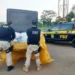 Mais de seis toneladas de alimento irregular foram apreendidos durante operação — Foto PRF-AC Divulgação