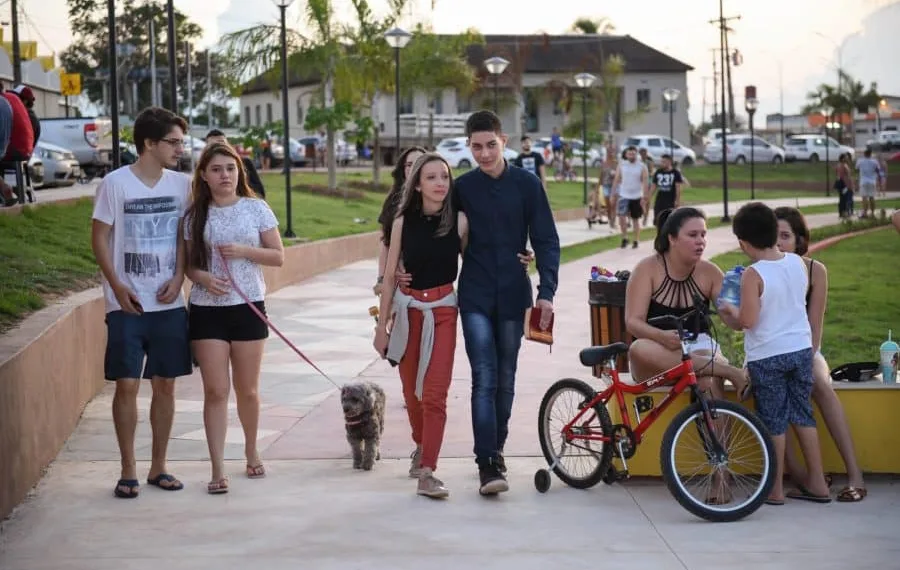 O Lago do Amor promove saúde e lazer às famílias (Foto - Junior Aguiar ACERVO Secom)