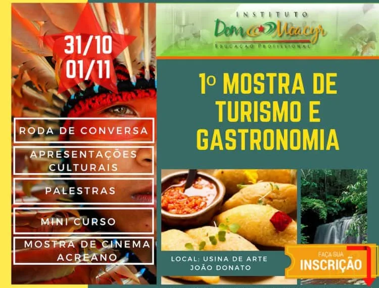 Governo promove Mostra de Turismo e Gastronomia hoje, na Usina de Arte João Donato