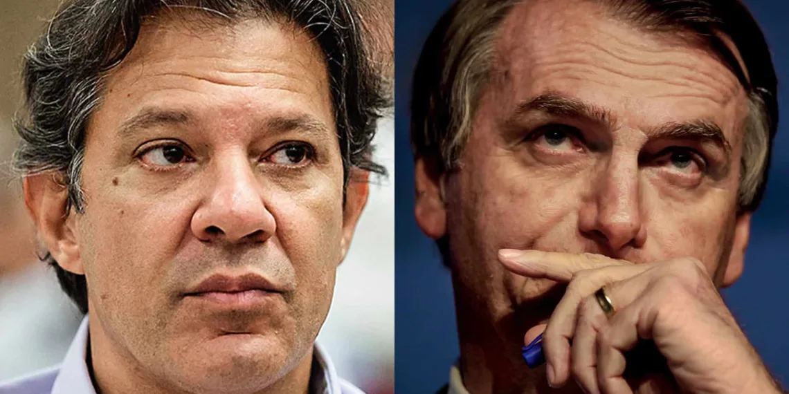 Ibope: Bolsonaro sobe 4 pontos e tem 31%; Haddad para em 21%
