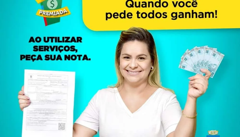 Programa Nota Premiada paga R$50 mil em prêmios