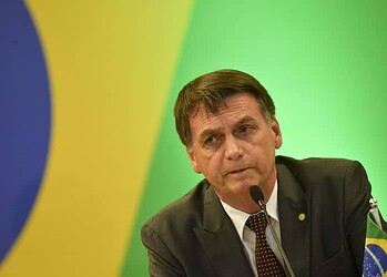 O presidente eleito Jair Bolsonaro participa de Fórum de Governadores eleitos e reeleitos, em Brasília.