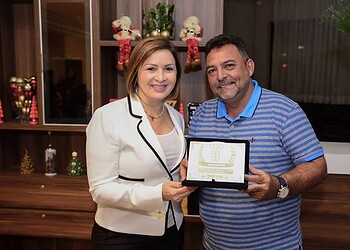 Prefeita Socorro Neri é homenageada no Data Control Top Of Mind 2018