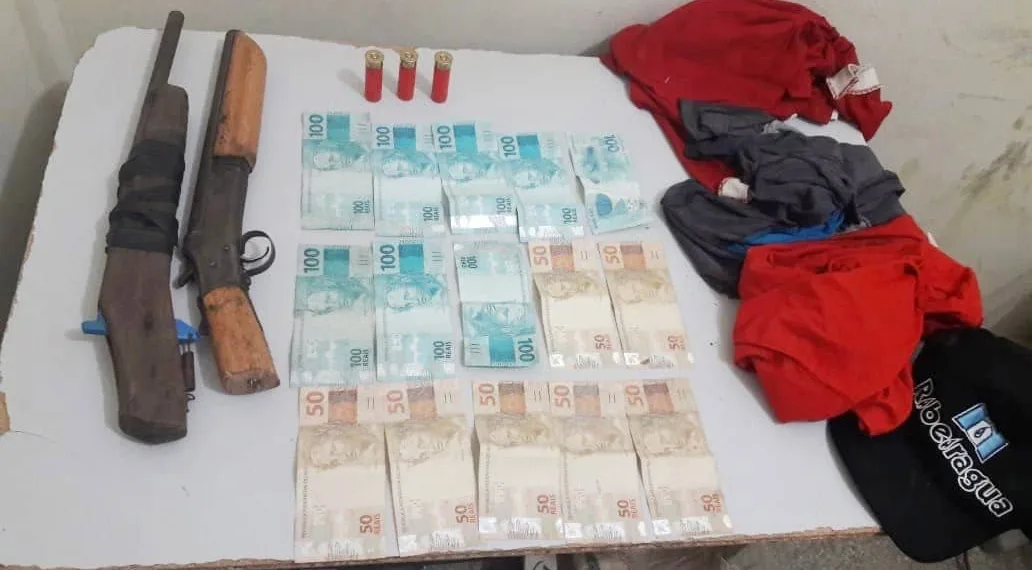 Em ação rápida, PM apreende adolescentes com arma de fogo e objetos roubados na Zona Rural da Capital