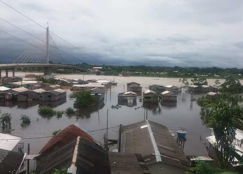 Situação em Cruzeiro do Sul preocupa Defesa Civil; enchente na Capital está descartada