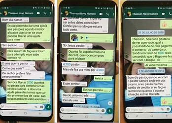 OPERAÇÃO SANTINHOS: PF divulga conversas que mostram como esquema de desvio de verba funcionava