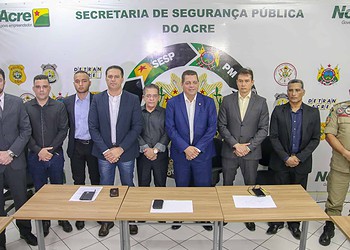 Major Rocha anuncia o coronel Paulo Cezar como novo secretário de Segurança do Estado