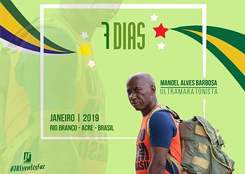 Acre terá ultramaratonista tentando correr mais de 827,16km na esteira