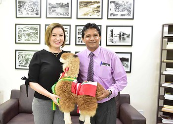 Socorro Neri recebe visita do prefeito eleito de Porto Maldonado, no Peru