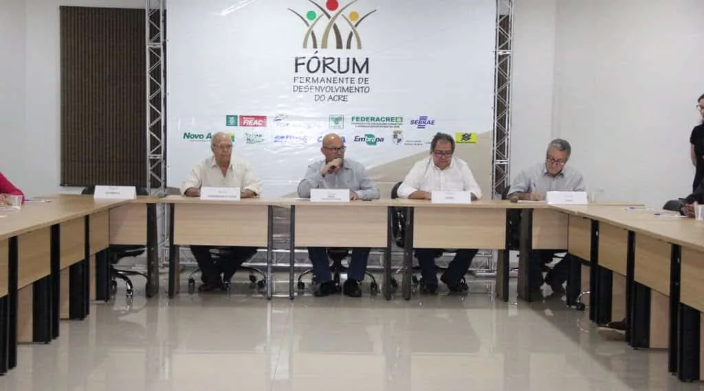 Fórum de Desenvolvimento do Acre apresenta avanços obtidos em 2018 e planeja ações para o próximo ano