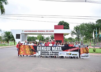 Prefeitura e Ufac realizam ação no enfrentamento ao mosquito da dengue em Rio Branco